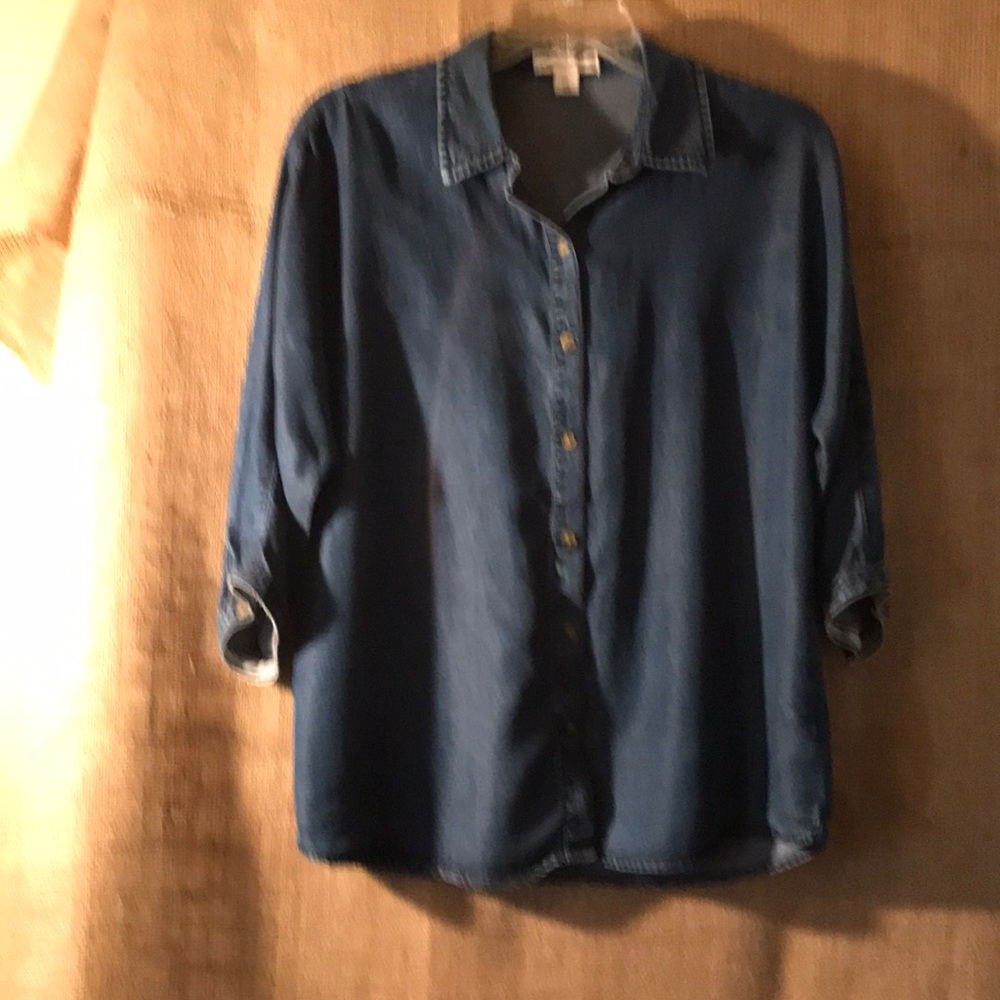 Coldwater Creek tencel top